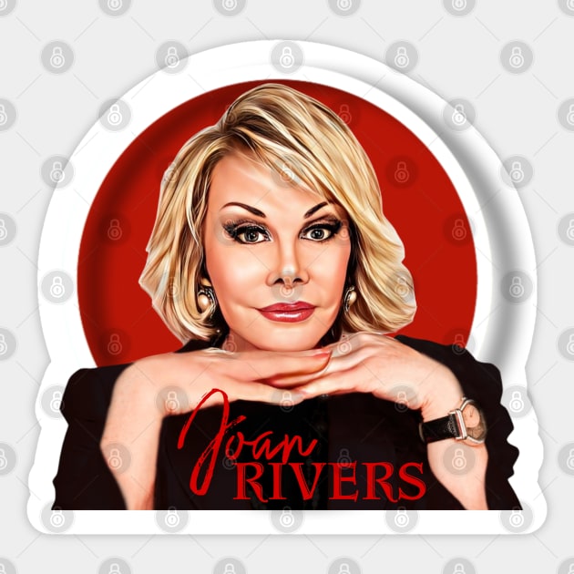 Joan Rivers Sticker by Zbornak Designs